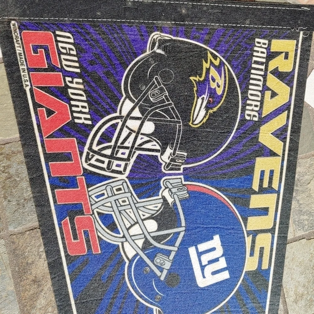 NEW YORK GIANTS BANNER CHAMPIONSHIP FLAG